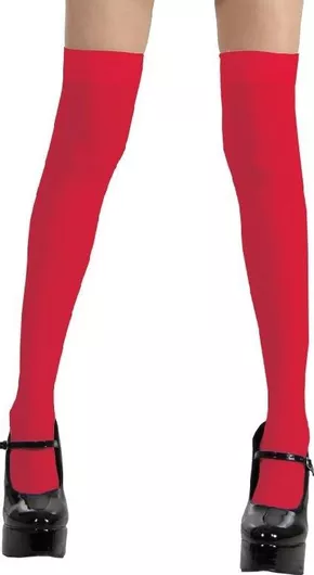 Κάλτσα / Καλσόν για Απόκριες σε Κόκκινο χρώμα
