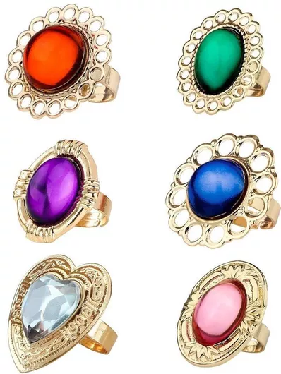 6 Αποκριάτικο Δαχτυλίδι