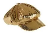 Αποκριάτικο Καπέλο Χρυσό