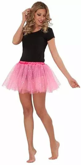 Φούστα Αποκριάτικη Ροζ