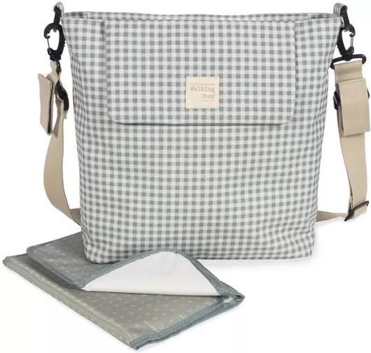 Τσάντα-Αλλαξιέρα Walking Mum Ώμου/Χειρός Πράσινο