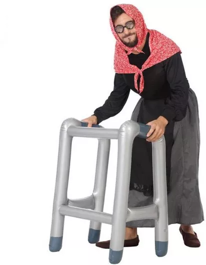 Αποκριάτικο Αξεσουάρ Γκρι