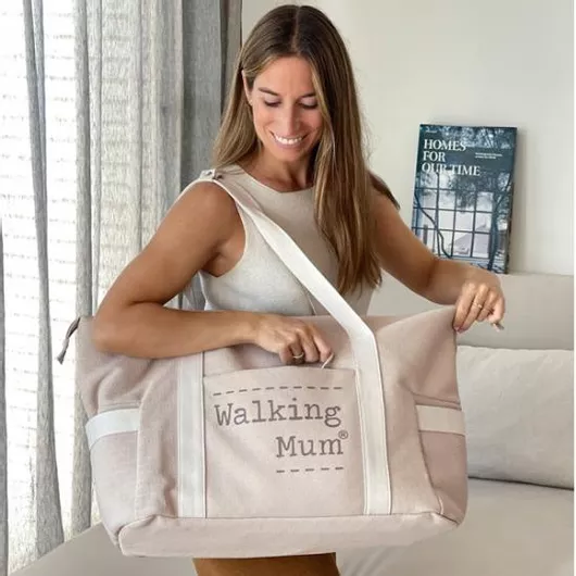 Τσάντα Μαιευτηρίου Walking Mum Ώμου/Χειρός Weekend Πορτοκαλί