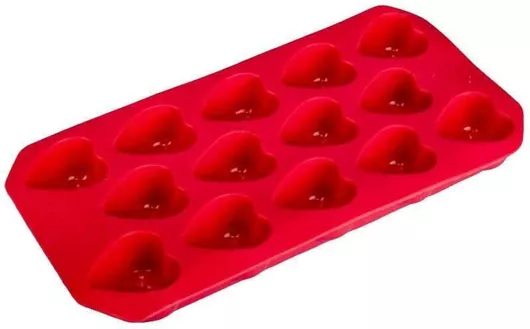 Παγοθήκη από Σιλικόνη 14 Θέσεων 106048 Κόκκινο