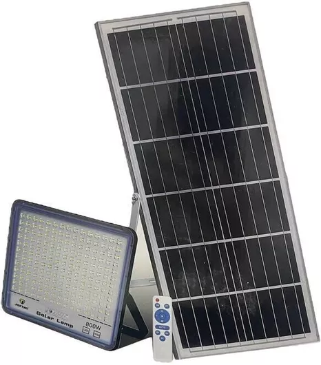 Προβολέας Ηλιακός LED 800W με Τηλεχειριστήριο
