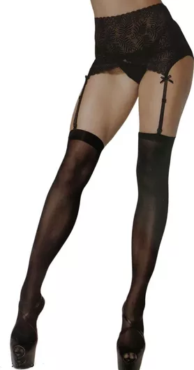 Σετ Ζαρτιέρες Μαύρες