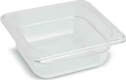 Inox Macel P16100 (1,6Lit) (ΕΤΟΙΜΟΠΑΡΑΔΟΤΑ) (17,6x16,2x10cm - GN 1/6) PC Πολυκαρβουνικά Λεκανάκια Gastronorm (098139)