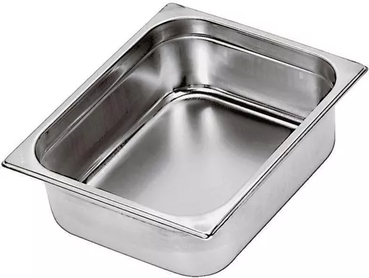 Σκεύος Gastronorm Paderno Ανοξείδωτο GN2/1 με Βάθος 200mm