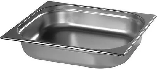 Gastronorm Σκεύος Ανοξείδωτο GN2/1 με Βάθος 150mm