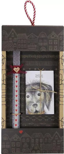 Πασχαλινή Λαμπάδα Στρογγυλή Vintage Σκύλος