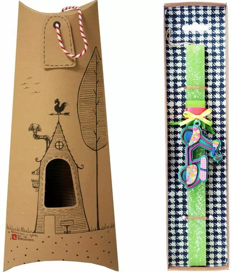 Πασχαλινή Λαμπάδα Μπρελοκ Σκούτερ Λαχανί