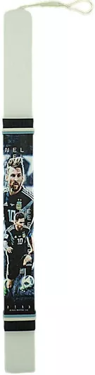 Πασχαλινή Λαμπάδα Πλακέ 36cm. Λευκή