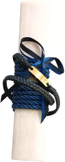 Πασχαλινή Λαμπάδα Στρογγυλή Αρωματική Χρυσό