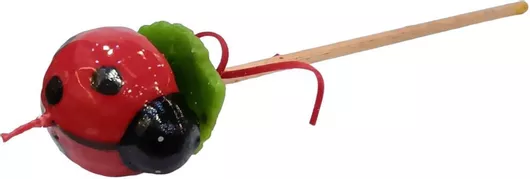 Πασχαλινή Λαμπάδα Στρογγυλή Κόκκινη