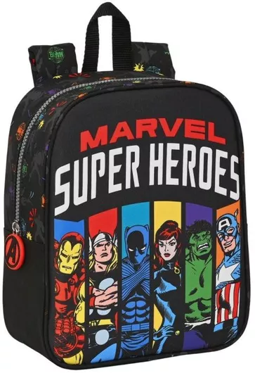 Παιδική Τσάντα Πλάτης Super 22x27x10cm Μαύρο