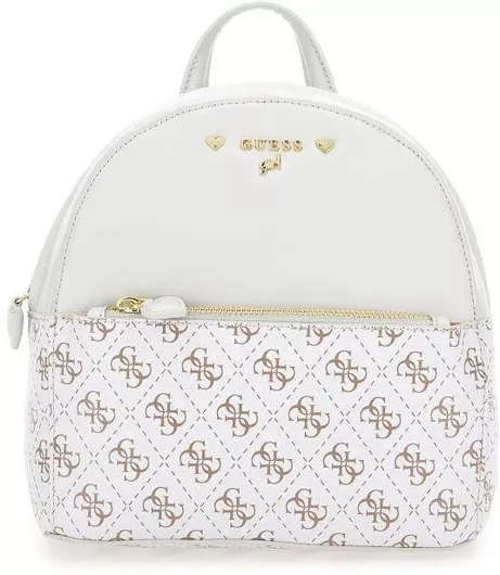 Παιδική Τσάντα Πλάτης Guess Λευκή