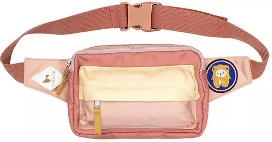 Παιδικό Τσαντάκι Μέσης Fabelab Old Rose Mix