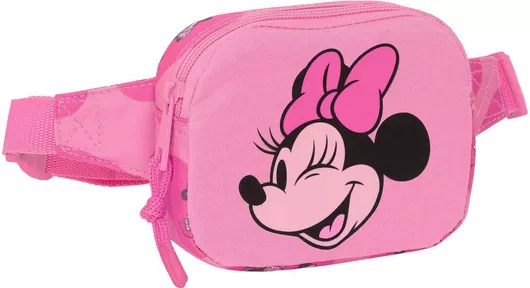 Παιδικό Τσαντάκι Μέσης Minnie Mouse 14x11x4cm Ροζ