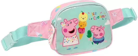 Παιδικό Τσαντάκι Μέσης Peppa Pig 14x11x4cm Ροζ