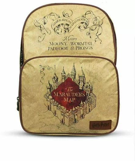 Παιδική Τσάντα Πλάτης Groovy Harry Potter Marauder Μπεζ