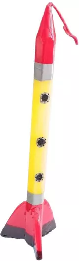 Πασχαλινή Λαμπάδα Στρογγυλή 37cm. Κίτρινη