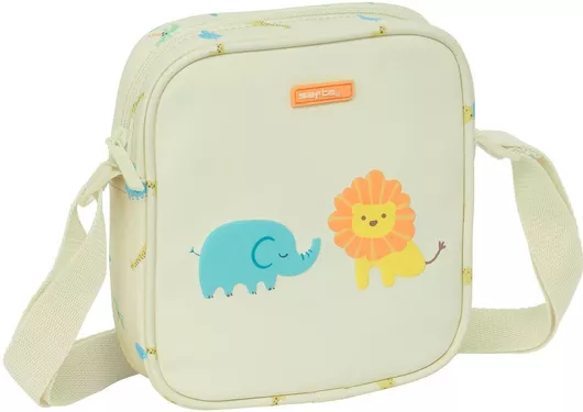 Παιδική Τσάντα Ώμου 16x18x4cm Μπεζ