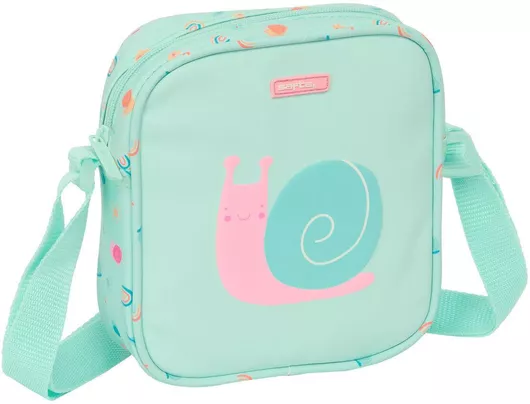 Παιδική Τσάντα Ώμου 16x18x4cm Τιρκουάζ