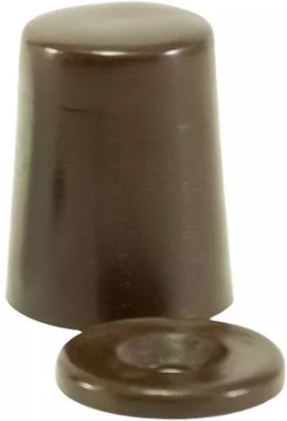 Στοπ Πόρτας Αλουμινίου Καφέ