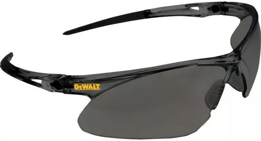 Γυαλί Εργασίας Dewalt Recip για Προστασία με Μαύρους Φακούς Φιμέ