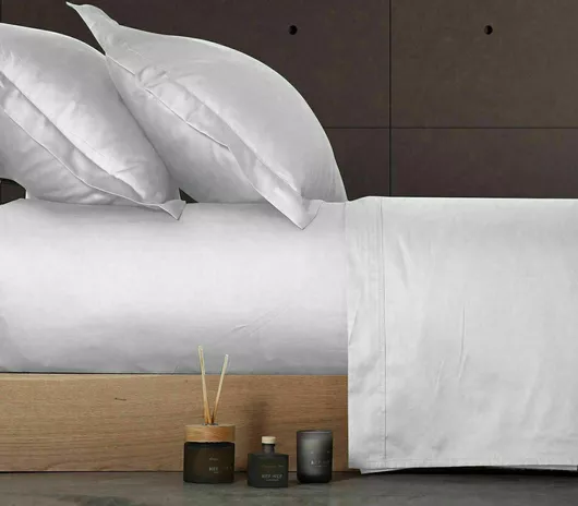 Σετ Μαξιλαροθήκες Nef-Nef Elements Oxford 52x72cm Λευκό