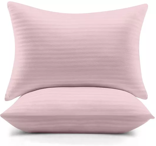 Μαξιλαροθήκη Lino Home Basko 50x70cm Lilac