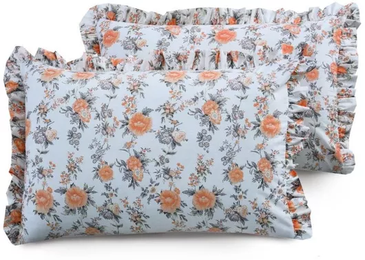 Σετ Μαξιλαροθήκες My Home Luxury 50x70cm Πορτοκαλί