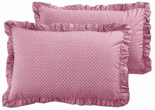 Σετ Μαξιλαροθήκες My Home Luxury 50x70cm Ροζ