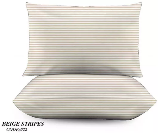 Σετ Μαξιλαροθήκες My Home Luxury 50x70cm Μπεζ