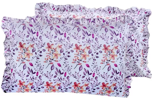 Σετ Μαξιλαροθήκες My Home Luxury 50x70cm Μοβ