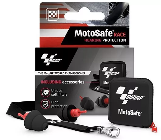 Ωτοασπίδες Alpine MotoSafe Race σε Μαύρο Χρώμα 2τμχ 111.23.118