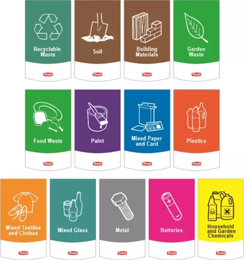 Πινακίδα Αυτοκόλλητη Trust TR.1845/M3