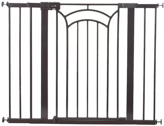 Safety 1st Προστατευτική Πόρτα Μαύρο 16x16x16cm