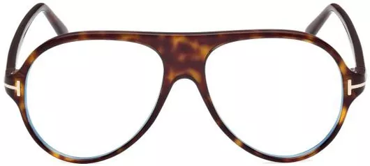 Unisex Σκελετός Γυαλιών Οράσεως Tom Ford Ft5012-B 052 53 Κοκάλινος Καφέ