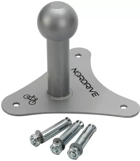 Βάση Τοίχου Ποδηλάτου Nordrive N50951 Ασημί