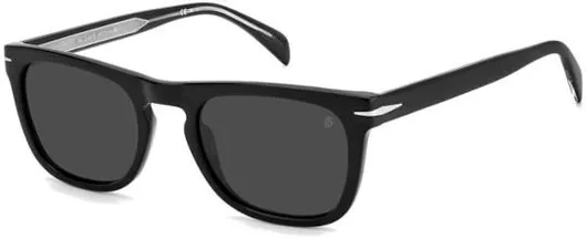 Γυαλιά Ηλίου David Beckham Τετράγωνα Κοκκάλινα Γκρι & Μαύρο 53mm