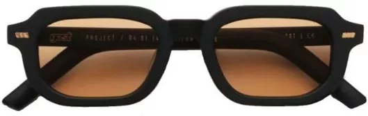 Γυαλιά Ηλίου Gast Τετράγωνα Κοκκάλινα Πορτοκαλί & Μαύρο 46mm