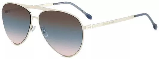 Γυαλιά Ηλίου Isabel Marant Aviator Μεταλλικά Γκρι & Ασημί 62mm