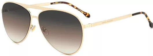 Γυαλιά Ηλίου Isabel Marant Aviator Μεταλλικά Καφέ & Χρυσό 62mm
