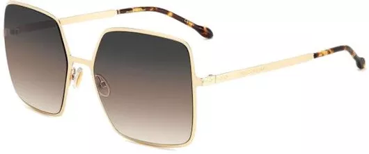 Γυαλιά Ηλίου Isabel Marant Τετράγωνα Μεταλλικά Καφέ & Χρυσό 58mm