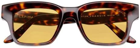 Γυαλιά Ηλίου Lapima Τετράγωνα Κοκκάλινα Ταρταρούγα Καφέ 52mm