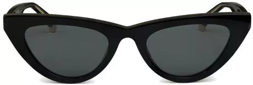 Γυαλιά Ηλίου Oscar X Frank Πεταλούδα Κοκκάλινα Γκρι & Μαύρο 50mm