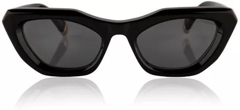 Γυαλιά Ηλίου Oscar X Frank Πεταλούδα Κοκκάλινα Γκρι & Μαύρο 50mm