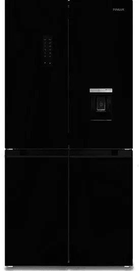 Ψυγείο Ντουλάπα Finlux FXCA FD6207 488lt 179x84x69cm Μαύρο