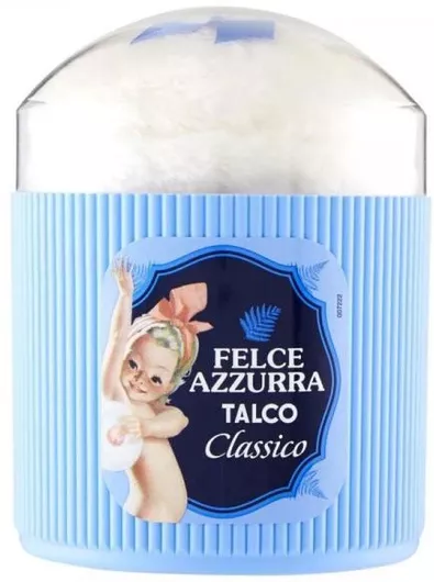 Body Talc Felce Azzurra in a Bottle & Classico Pillow 250gr
